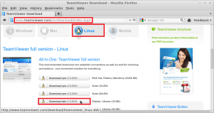 How To Install TeamViewer 7 In Linux Mint / Ubuntu