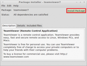 How To Install TeamViewer 7 In Linux Mint / Ubuntu