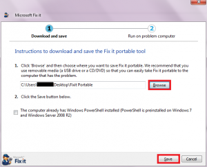 Microsoft Fixit Portable - How To Use