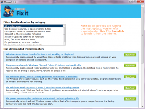 Microsoft Fixit Portable - How To Use