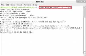 How To Mount Remote FTP Site As A Local Folder From Terminal In Linux Mint / Ubuntu