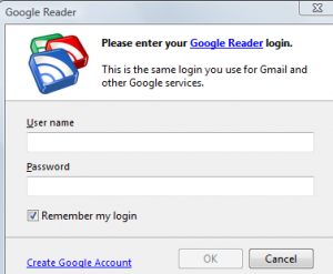 Google Reader synchronization for FeedDemon