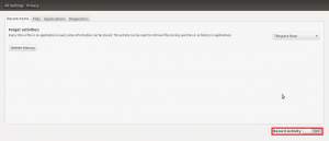 How To Disable Activity Tracking In Ubuntu 12.04 LTS Ã¢â‚¬ËœPrecise PangolinÃ¢â‚¬â„¢