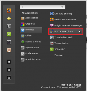 How To Install And Use PuTTY In Linux Mint / Ubuntu