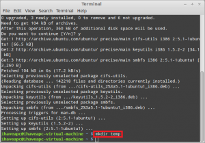 How To Quickly Mount Windows Share From Terminal In Linux Mint / Ubuntu