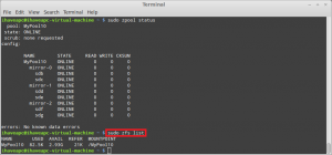 Installing And Using ZFS In Linux Mint / Ubuntu Ã¢â‚¬â€œ Part 3