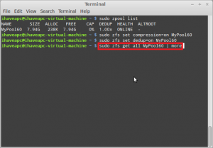 Installing And Using ZFS In Linux Mint / Ubuntu Ã¢â‚¬â€œ Part 4