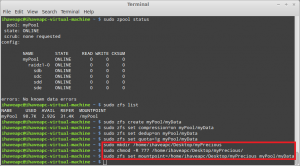 Installing And Using ZFS In Linux Mint / Ubuntu Ã¢â‚¬â€œ Part 5