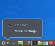 Cinnamon Linux Mint menu settings