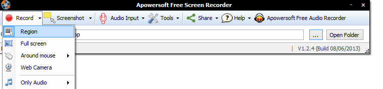 Apowersoft Free Screen Recorder