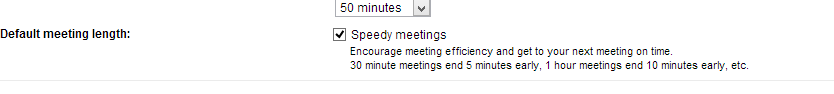 enable speedy meetings in google calendar