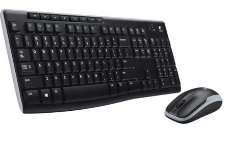 Logitech Wireless Combo MK270 with Keyboard and Mouse