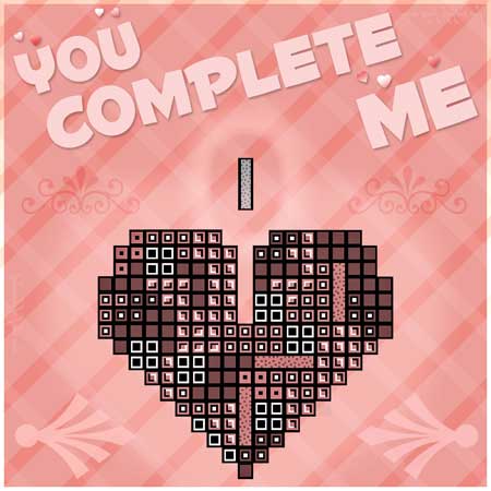 Tetris valentine