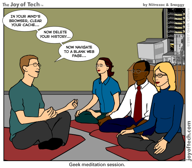 Digital meditation : Funny