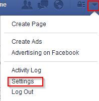 Facebook privacy settings