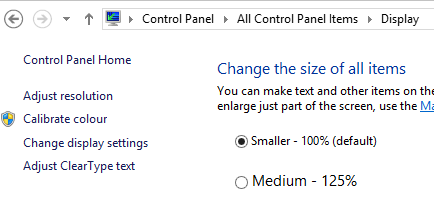 calibrate color settings in Windows