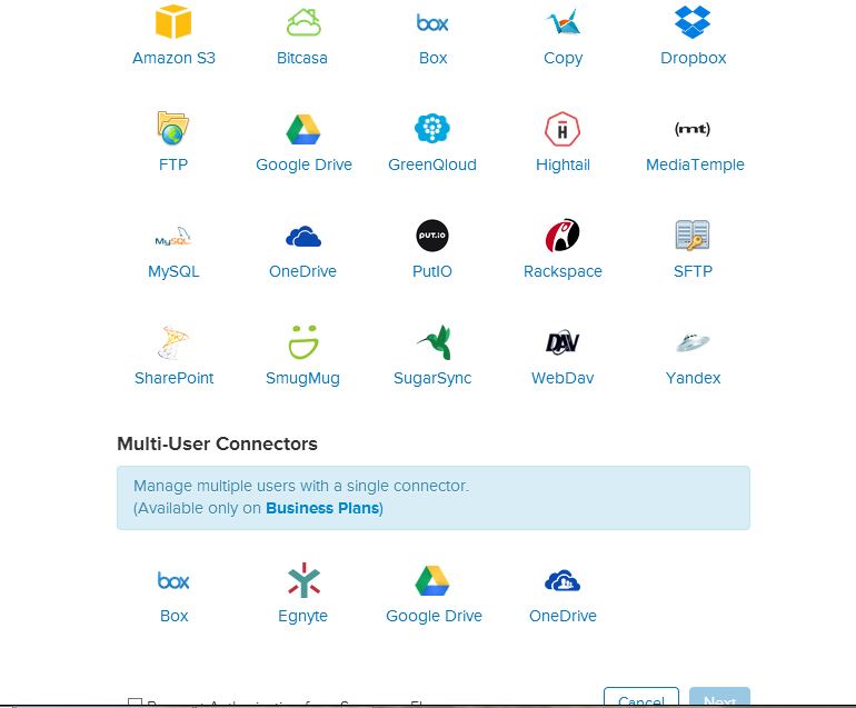 selecting connectors in mover.io