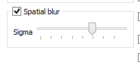 spatial blur enabled for VLC video playback