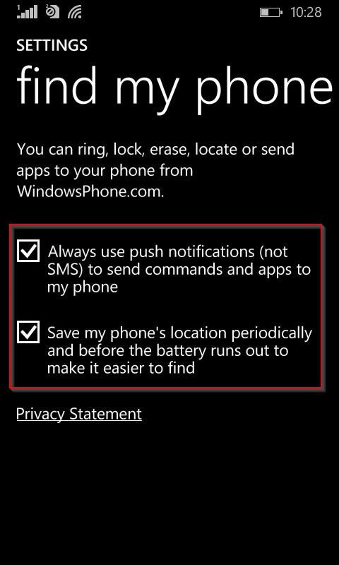 enabling push notifications and saving the location periodically in Windows phone