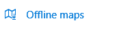 offline maps option in windows 10