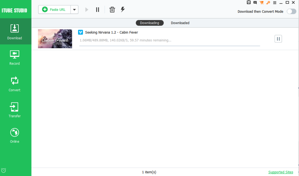 downloading video and audio files from vimeo using itube studio