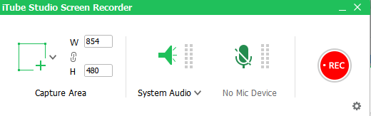 itube studio screen recorder