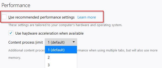 changing content process limit in firefox quantum