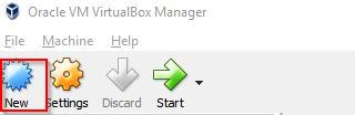 creating a new virtual machine in virtualbox