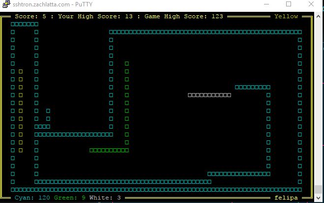 ssh tron multiplayer game 