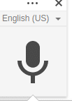 voice typing in google docs