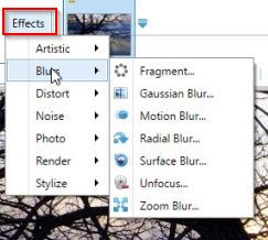 adding effects to images in paint.net