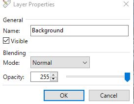 changing layer properties