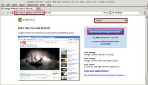 Google Chrome Download Page