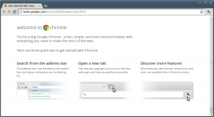 Google Chrome running in Linux Mint / Ubuntu