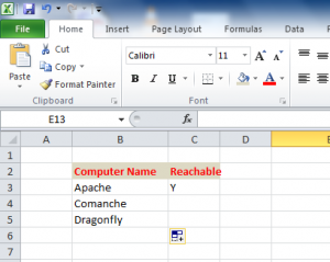 custom list in excel