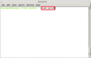 iptraf command in linux