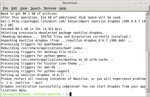 Installing nautilus-dropbox in Linux Mint / Ubuntu