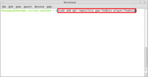 adding foobnix ppa in linux mint / ubuntu