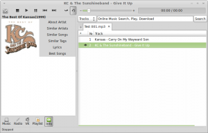 listening to music with foobnix in linux mint / ubuntu