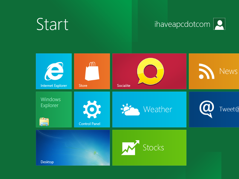 Windows 8 Developer Preview Installation Tour