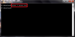 quickly generate list of file associations from Windows command prompt