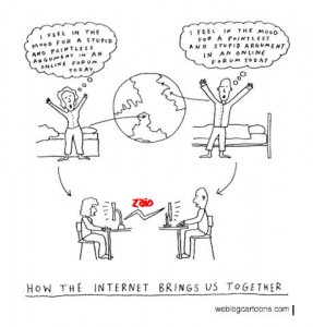 Internet and friends