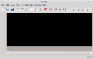 Kwave Sound Editor In Linux Mint / Ubuntu