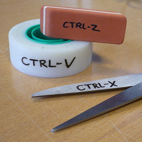 Non geeky way of cutting and pasting