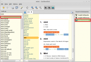 Using GoldenDict in Linux Mint / Ubuntu
