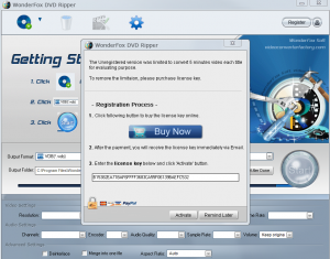 Registering WonderFox DVD Ripper