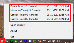 How To View Current Time Of Various Cities Around The World In Windows