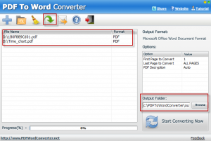 Converting PDF documents to Word format