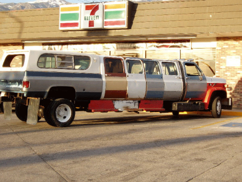 Poor Geek's Stretch Limousine