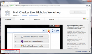 How To Quickly Check For New E-mails In Google Chrome Browser